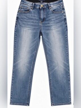 Democracy Ab Solution Straight Leg Jeans Waist 10 in Blue Like New
